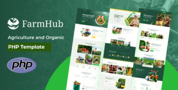 Farmhub - Agriculture and Organic PHP Template